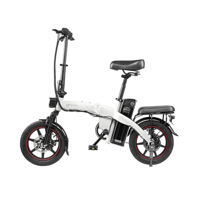 Bicicleta eléctrica plegable completa DYU A5 Smart de 14 pulgadas