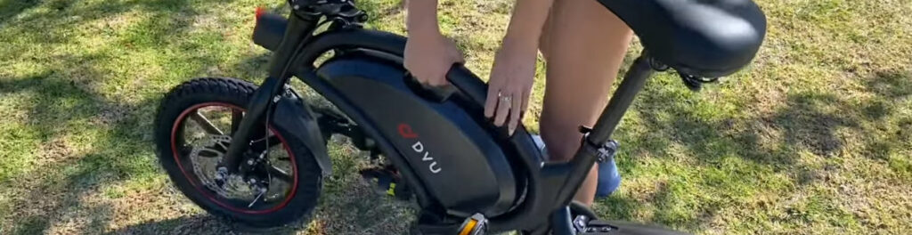 Dazz revisa la mini bicicleta eléctrica plegable DYU D3F de 14 pulgadas