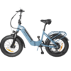 Bicicleta eléctrica DYU FF500 de 20 pulgadas, 32 KM/H, 48V, 500W, venta al por mayor