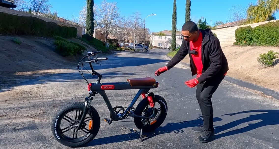DYU V8 Ebike First Ride - This interesting looking E-bike gave me pure happiness